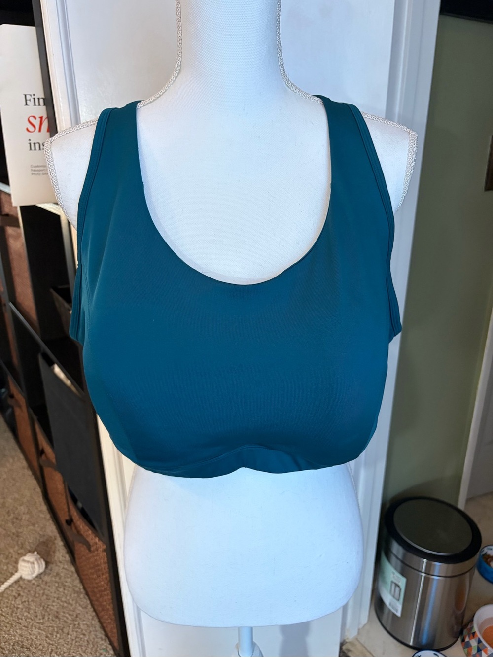 tek gear Deep Teal Scoop Sports Bra